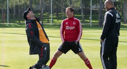 Sneijder Ajax’ın kampını ziyaret etti!