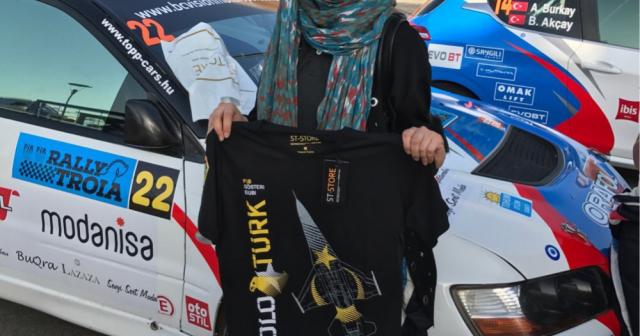 Aracı yanan rallici Burcu Çetinkaya o anları anlattı