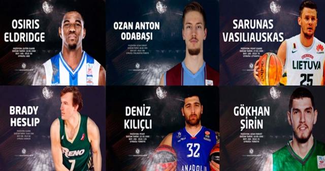 Trabzonspor Basketbol’dan 6 transfer