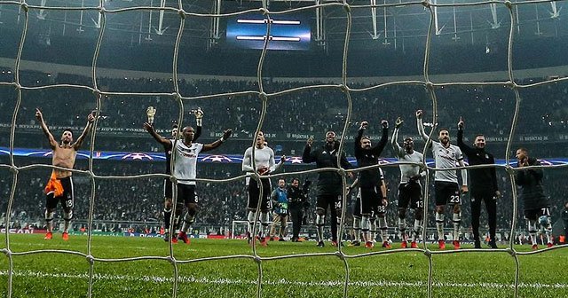 Beşiktaş’ta Şampiyonlar Ligi keyfi