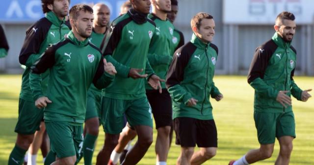 Bursaspor, Adanaspor maçı hazırlıklarını tamamladı