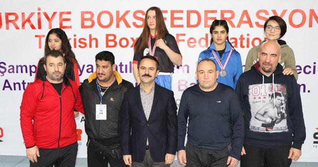 Kadınlar Türkiye Boks Şampiyonası sona erdi