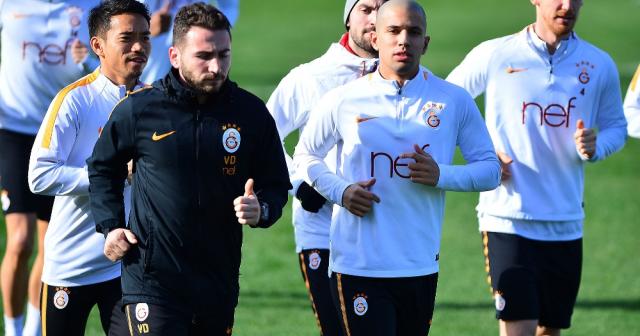 Galatasaray, Antalyaspor maçı hazırlıklarına başladı