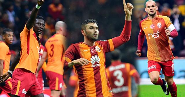 Galatasaraylı futbolcular Bursa’ya karşı hat-trick yapmayı seviyor