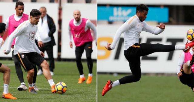 G.Saray’da Trabzonspor maçı hazırlıkları devam ediyor