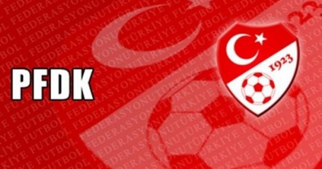 PFDK’dan üç büyüklere ceza