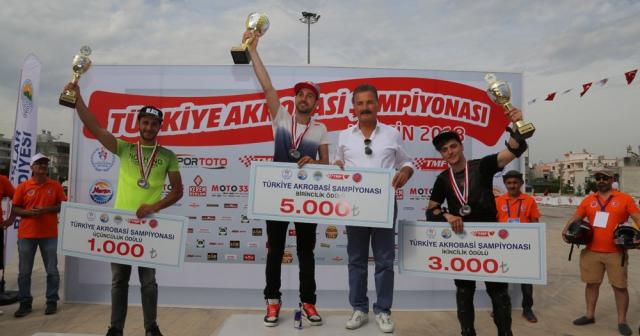 Motosiklette Türkiye Akrobasi Şampiyonası sona erdi
