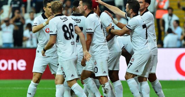 Beşiktaş ilk yarıyı üstün tamamladı