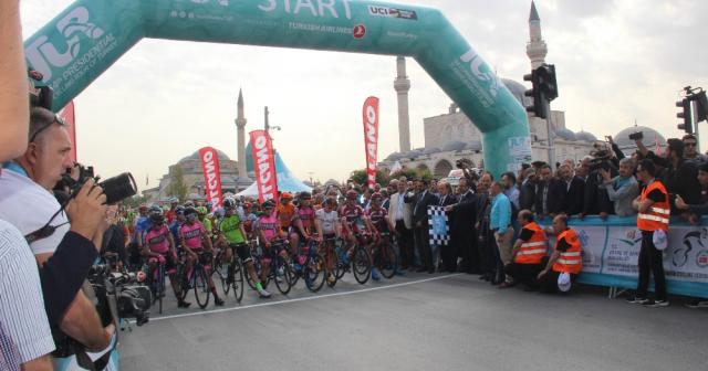Cumhurbaşkanlığı Bisiklet Turu Konya’dan start aldı