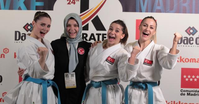 Kadın Kata Mili Takımı Dünya 3.’sü