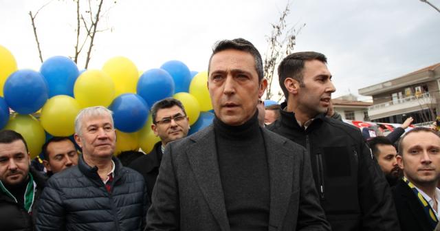 Koray Şener Parkının açılışını Ali Koç yaptı