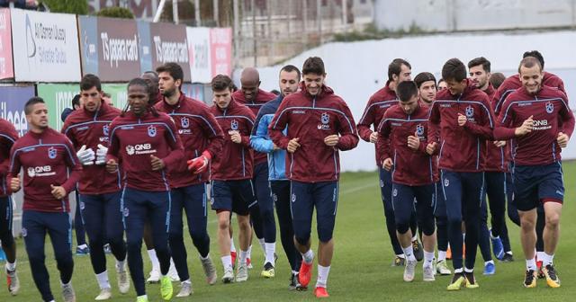 Trabzonspor Sivasspor maçı hazırlıklarını tamamladı