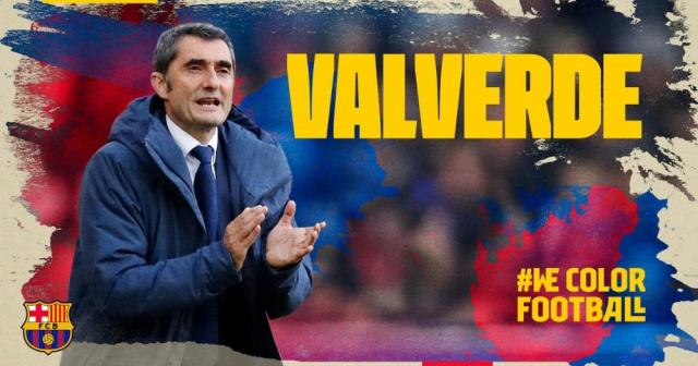 Barcelona Valverde’nin sözleşmesini uzattı