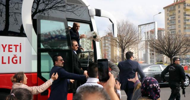 Cumhurbaşkanı Erdoğan Kayseri’de