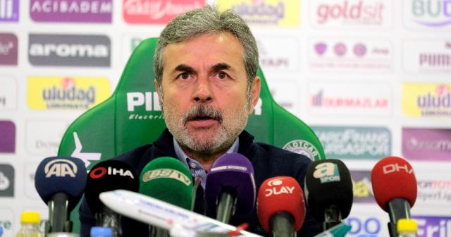 "Bursaspor deplasmanından beraberlikle dönmek sevindirici”
