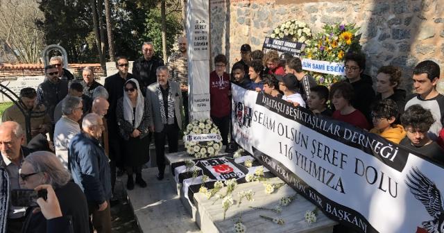 Beşiktaş, kuruluş gününde Şeref Bey’i unutmadı