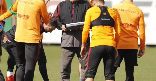 Galatasaray Antalyaspor hazırlıklarını sürdürdü