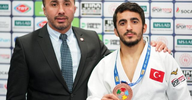 Judo Grand Prix’nde Miraç Akkuş bronz madalya kazandı