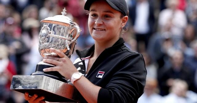 Fransa Açık’ta kadınlarda şampiyon Ashleigh Barty