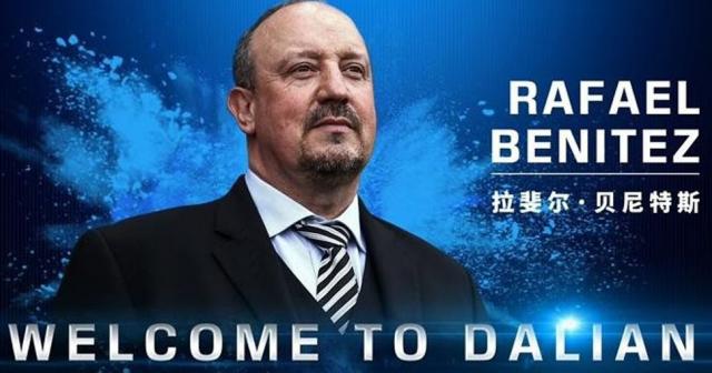 Rafael Benitez, Çin’in Dalian Yifang takımıyla anlaştı