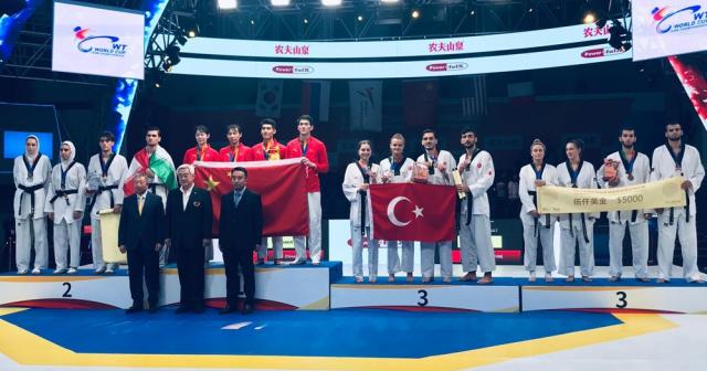 Türkiye Karışık Taekwondo Milli Takımı’ndan bronz madalya