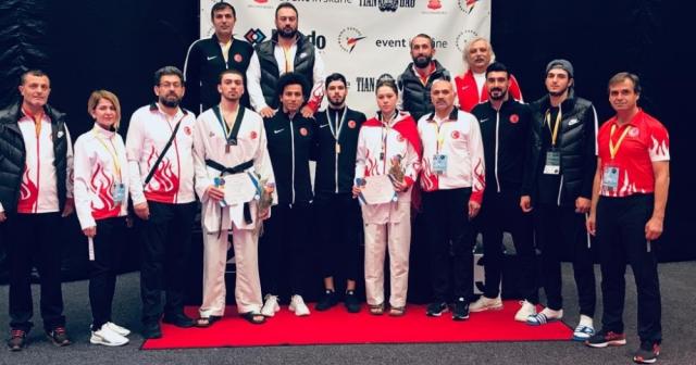 Millilerden Avrupa Ümitler Taekwondo Şampiyonası’nda 2 madalya