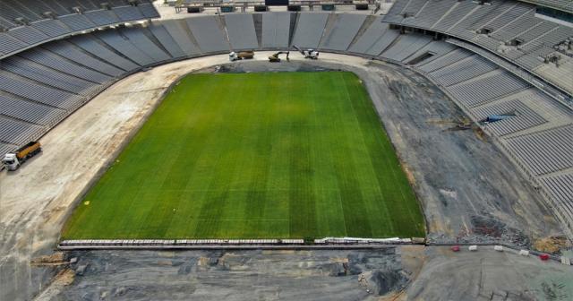 Atatürk Olimpiyat Stadı, UEFA Şampiyonlar Ligi finaline hazırlanıyor