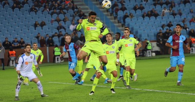 UEFA Avrupa Ligi: Trabzonspor: 0 - Getafe: 1 (Maç sonucu)
