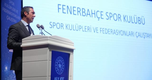 Ali Koç’tan Türk futbolunun sorunları ve çözüm önerileri