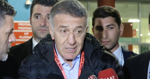 Başkan Ağaoğlu: "Herkes Trabzonspor’un muhasebesini tutmaya başladı"