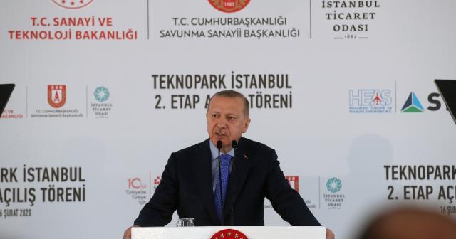 Cumhurbaşkanı Erdoğan: ”Girişimci üzerine düşeni yapsın sonra geç kalırsınız”