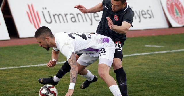 TFF 1. Lig: Ümraniyespor: 2 - Keçiörengücü: 0