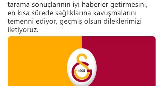 Galatasaray’dan Fenerbahçe’ye geçmiş olsun mesajı