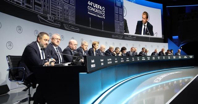 UEFA Kongresi Amsterdam’da yapıldı