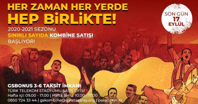 Galatasaray’da yeni sezon kombineleri satışa çıkıyor
