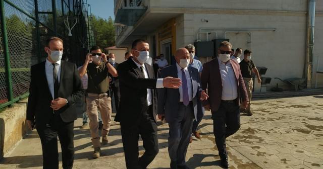 Nihat Özdemir, Siirt Özel İdarespor tesisinde incelemelerde bulundu