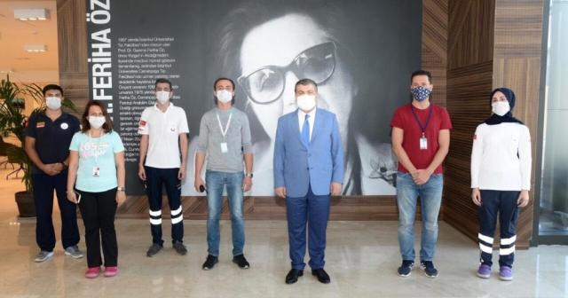 Sağlık Bakanı Koca, İstanbul’da acil durum hastanelerini ziyaret etti