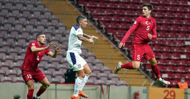 A Milli takım 2-0 geriye düştüğü maçta Sırbistan ile 2-2 berabere kaldı