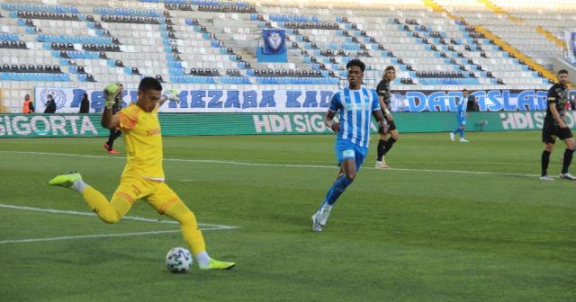 BB Erzurumspor ile Göztepe maçı 1-1 berabere bitti
