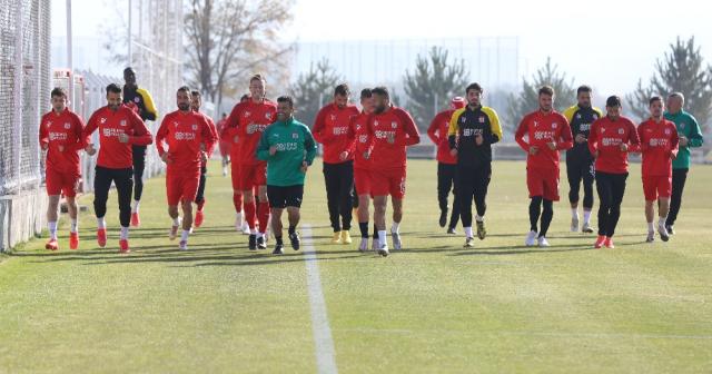 Sivasspor, Karagümrük maçının hazırlıklarını sürdürüyor