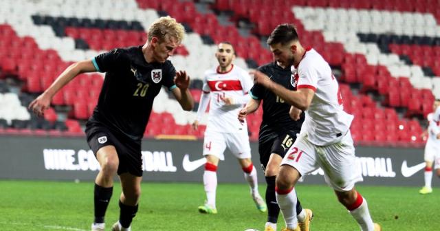U21 Avrupa Şampiyonası: Türkiye: 0 - Avusturya: 1 (İlk yarı)