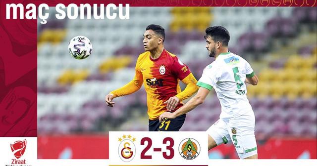 Galatasaray, sahasında Aytemiz Alanyaspor’a 3-2 mağlup oldu