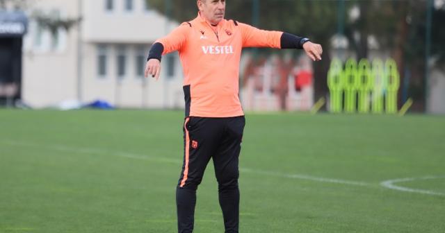 Trabzonspor, Gaziantep FK maçı hazırlıklarına ara vermeden başladı