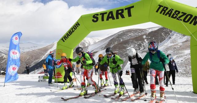 Türkiye dağ kayağı şampiyonası Trabzon’da yapıldı