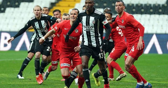 Beşiktaş, Gaziantep FK’yı Aboubakar’ın golleriyle mağlup etti
