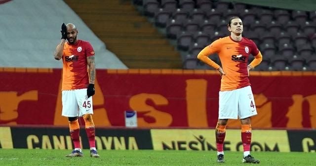 Galatasaray’ın evindeki galibiyet serisi bitti