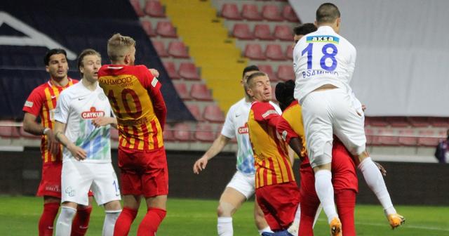 Kayserispor, sahasında ağırladığı Çaykur Rizespor’u 2-1 mağlup etti