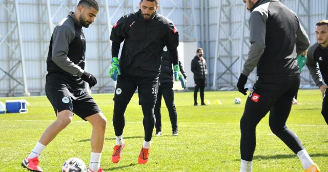 Konyaspor, M. Başakşehir maçı hazırlıklarını tamamladı