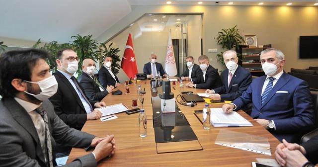 Kulüpler Birliği, Kültür ve Turizm Bakanı Mehmet Nuri Ersoy ile görüştü
