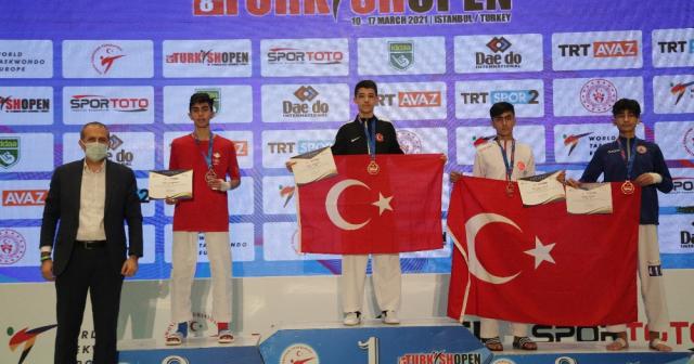 Turkish Open’da genç millilerden 23 madalya